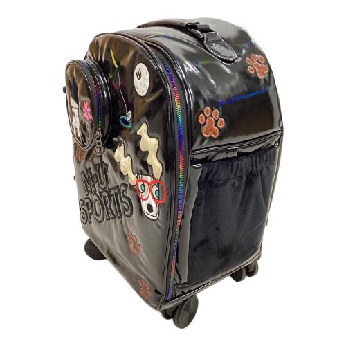 M.U SOPRTS ゴルフ トートバッグ【ブラック】美品！ M U SPORTS (エムユースポーツ) ゴルフバッグ ブラック