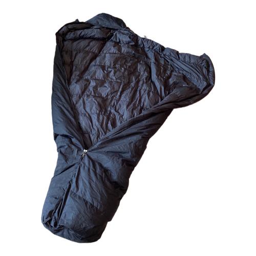 NANGA (ナンガ) マミー型シュラフ(ダウン) オールブラック オーロラ600DX 【冬用】 SIZE L