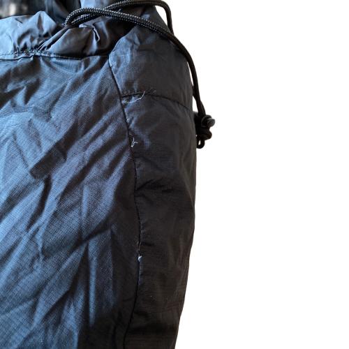 NANGA (ナンガ) マミー型シュラフ(ダウン) オールブラック オーロラ600DX 【冬用】 SIZE L