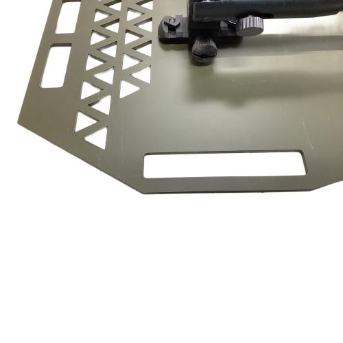 VENTLAX (ヴェントラクス) アウトドアテーブル オリーブ TAKIBI SIDE TABLE「VLAT-M70」