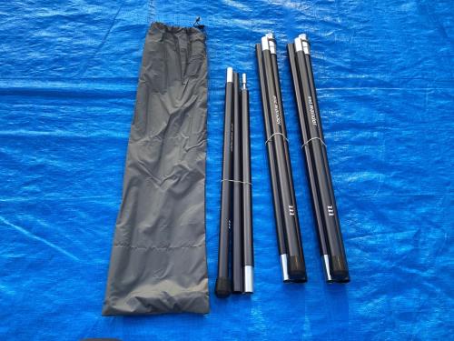 MURACO (ムラコ) シェルター and wander HERON 2POLE TENT SHELTER SET 660×330×210cm 4～6人 程度S 程度S スカートあり