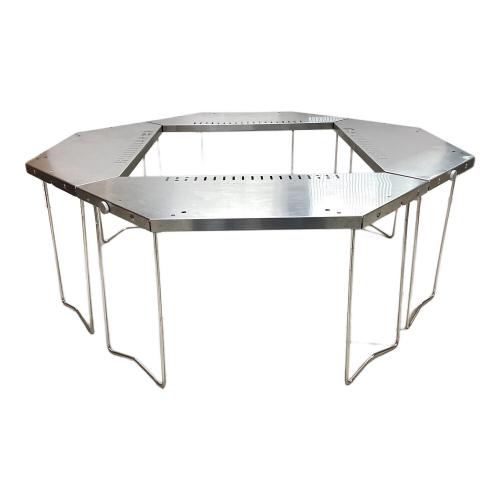 Snow peak (スノーピーク) 囲炉裏テーブル ST-050 シルバー ジカロテーブル