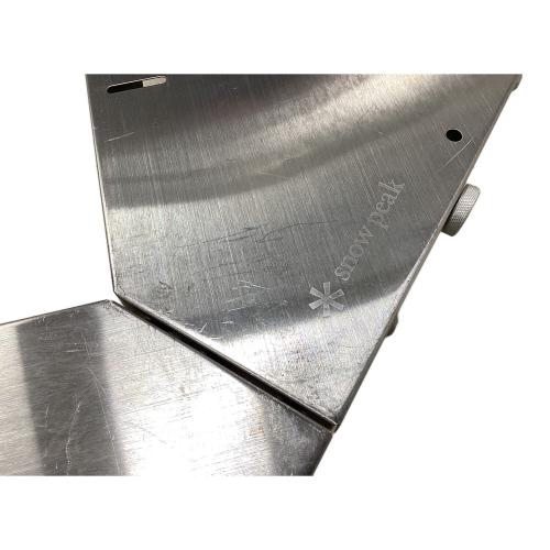 Snow peak (スノーピーク) 囲炉裏テーブル ST-050 シルバー ジカロテーブル