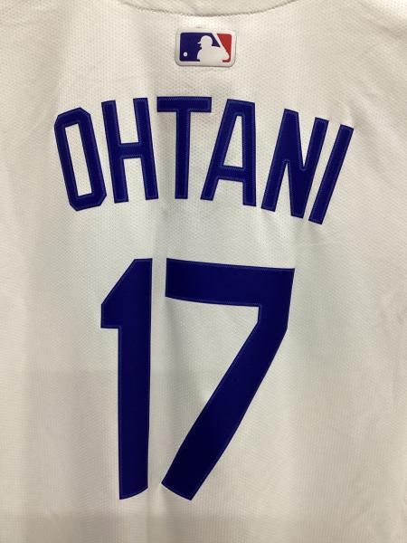 ロサンゼルス・ドジャース 応援グッズ SIZE L ホワイト 【17】大谷翔平