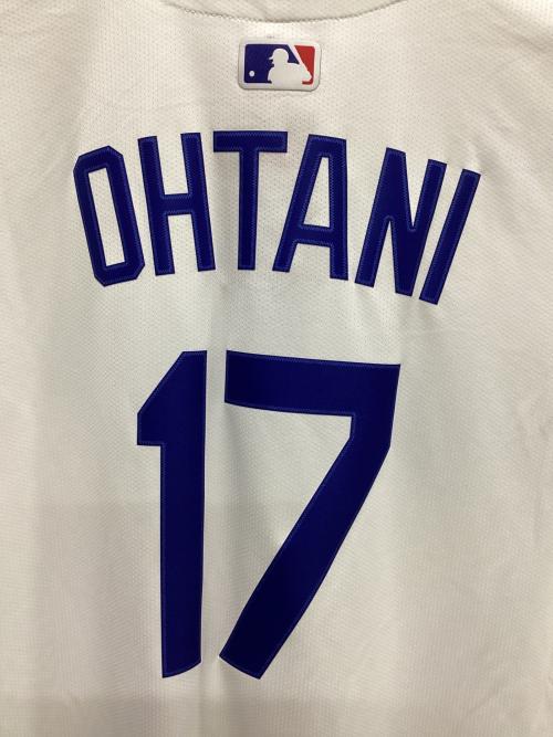 ロサンゼルス・ドジャース 応援グッズ SIZE L ホワイト 【17】大谷翔平 ユニフォーム リミテッドユニフォーム ホーム レプリカ LM25-LDHO