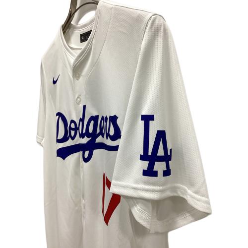 ロサンゼルス・ドジャース 応援グッズ SIZE L ホワイト 【17】大谷翔平 ユニフォーム リミテッドユニフォーム ホーム レプリカ LM25-LDHO