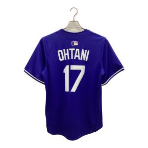 ロサンゼルス・ドジャース 応援グッズ SIZE L ブルー 【17】大谷翔平 ユニフォーム リミテッドオルトネイト2 レプリカ LM25-LDA2