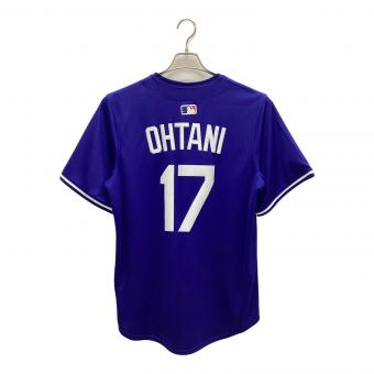 ロサンゼルス・ドジャース 応援グッズ SIZE L ブルー 【17】大谷翔平 ユニフォーム リミテッドオルトネイト2 レプリカ LM25-LDA2
