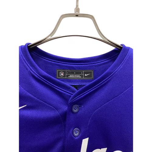 ロサンゼルス・ドジャース 応援グッズ SIZE L ブルー 【17】大谷翔平 ユニフォーム リミテッドオルトネイト2 レプリカ LM25-LDA2
