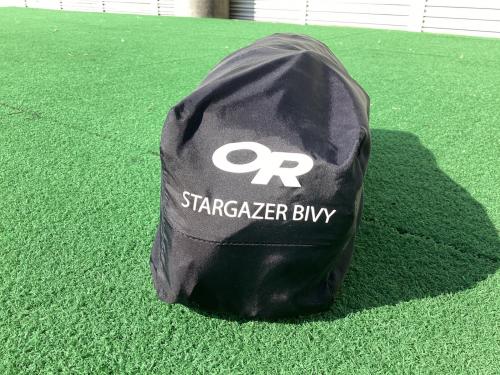 OUTDOOR RESEARCH (アウトドアリサーチ) 登山用テント 535g オリーブ×グレー スターゲイザービビー STARGAZER BIVY 208×66×50cm 1人用 程度A 程度A スカートなし ハンマーなし/説明書なし
