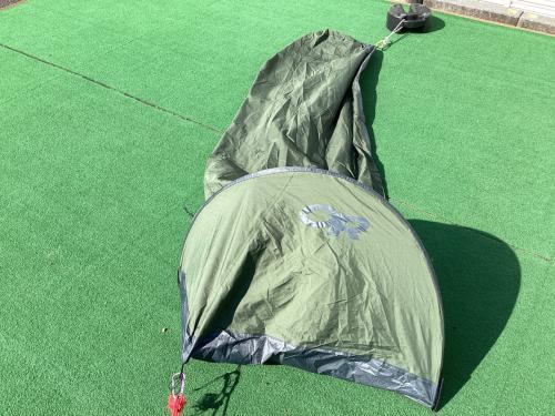 OUTDOOR RESEARCH (アウトドアリサーチ) 登山用テント 535g オリーブ×グレー スターゲイザービビー STARGAZER BIVY 208×66×50cm 1人用 程度A 程度A スカートなし ハンマーなし/説明書なし