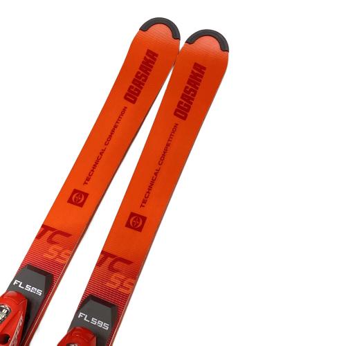 OGASAKA (オガサカ) カービングスキー 165cm レッド キズ有 TC-SS ・TYROLIA RACE 16 アルペン規格