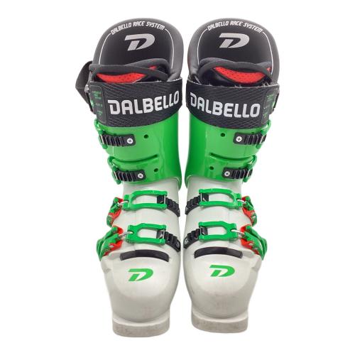 DALBELLO (ダルベロ) スキーブーツ SIZE 26.5～27.0cm ホワイト×グリーン 19/20 @ アルペン規格 306mm DRS WC XS