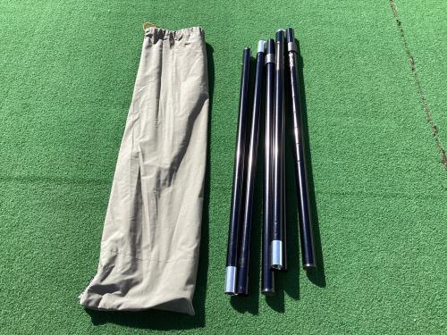 NEMO (ニーモ) ヘキサタープ ヘキサライト エレメント 6P 470×561×226cm 程度A 程度A ハンマーなし/説明書なし TC素材