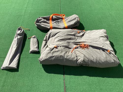 NEMO (ニーモ) ヘキサタープ ヘキサライト エレメント 6P 470×561×226cm 程度A 程度A ハンマーなし/説明書なし TC素材