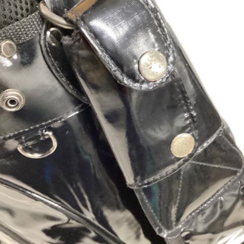 MASTER BUNNY EDITION (マスターバニーエディション) キャディバッグ ブラック ヘッドカバー・ネトロンプロテクター付  46インチ対応 軽量エナメル スタンド式 758-0280951