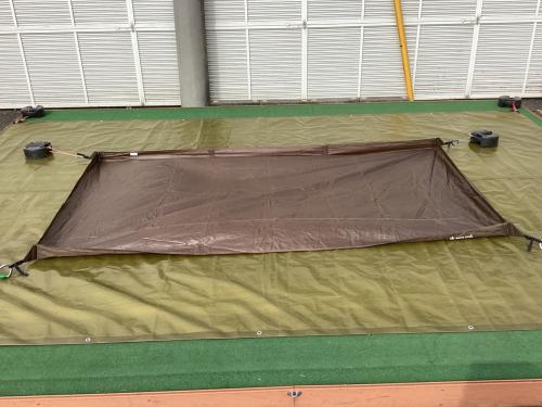 Snow peak (スノーピーク) テントアクセサリー TM-380・TM-385 リビングシート・フロアマット セット