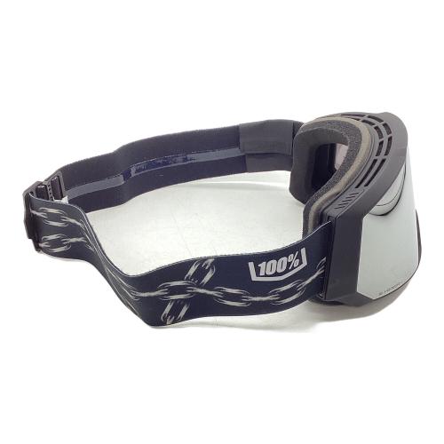 100% (ワンハンドレッド) NICO PORTEOUS ゴーグル ブラックフレーム ケース付