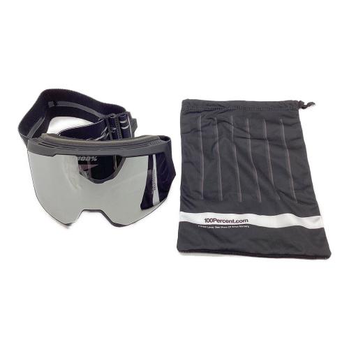 100% (ワンハンドレッド) NICO PORTEOUS ゴーグル ブラックフレーム ケース付