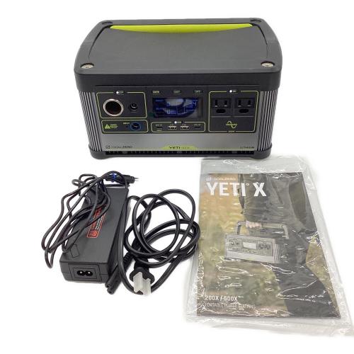 Goal Zero (ゴールゼロ) YETI 500X ポータブル電源