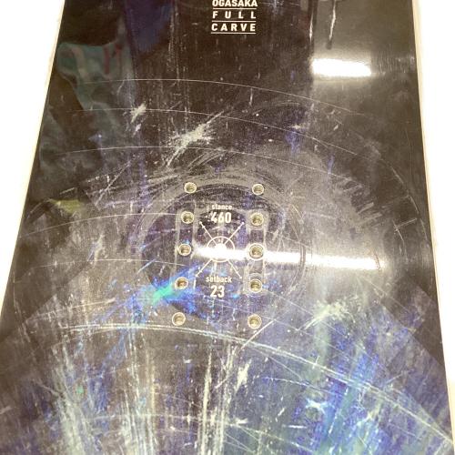OGASAKA (オガサカ) スノーボード 145cm ブラック×ブルー 16-17モデル 2x4 キャンバー FULL CARVE