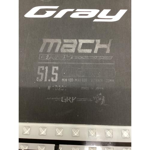 GRAY (グライ) スノーボード 151.5cm ブラック 18-19モデル ディレクショナルツイン @ 2x4 キャンバー MACH