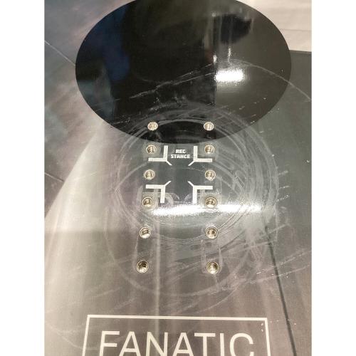 FANATIC (ファナティック) スノーボード 161cm ブラック 21-22モデル 2x4 キャンバー EDEN