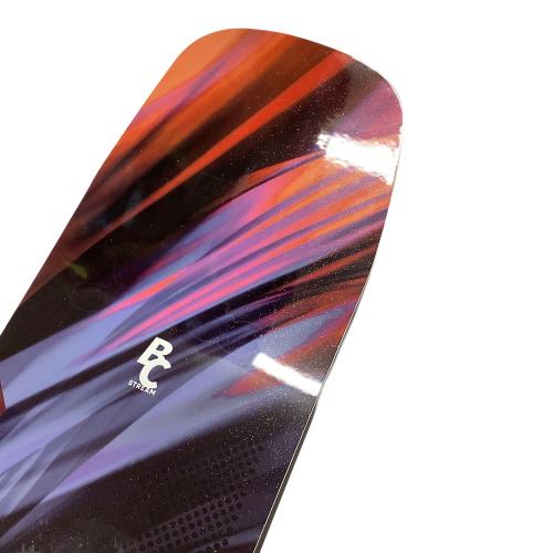 BC STREAM (ビーシーストリーム) スノーボード 161cm ブラック×パープル 23-24モデル 2x4 ノーズロッカー RIDERS'SPEC DR