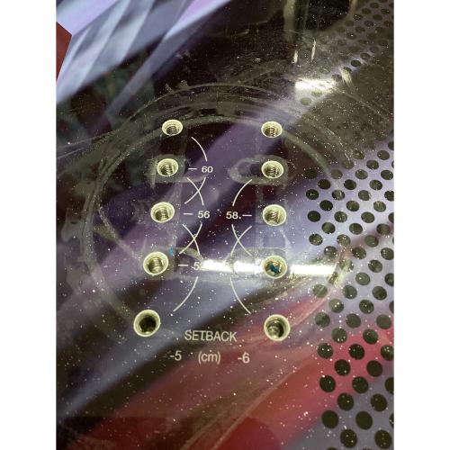 BC STREAM (ビーシーストリーム) スノーボード 161cm ブラック×パープル 23-24モデル 2x4 ノーズロッカー RIDERS'SPEC DR