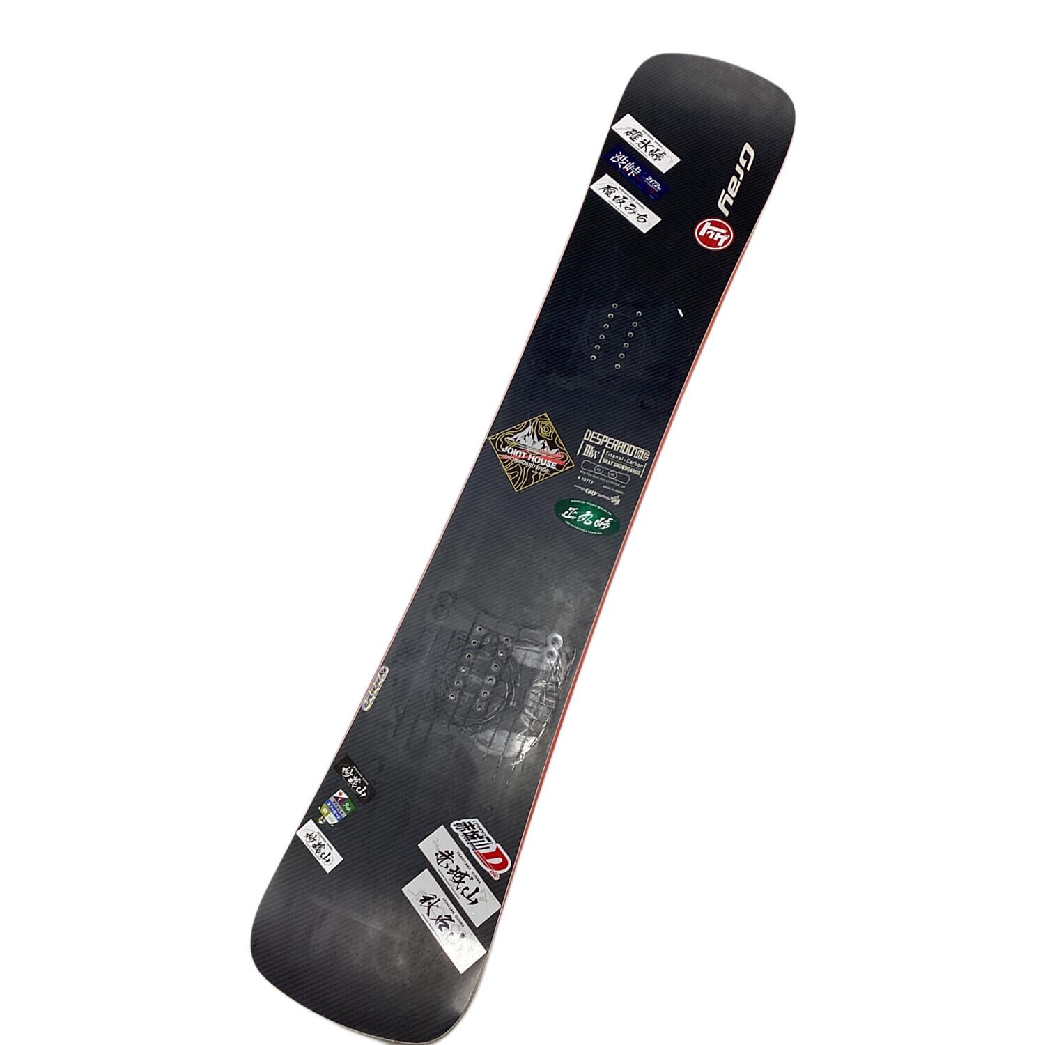 GRAY (グライ) スノーボード 157㎝ ブラック 18-19モデル @ 2x4