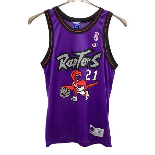 トロント・ラプターズ バスケットボールユニフォーム C5-7815C 【21】マーカス・キャンビー チャンピオンユニフォーム 90's @ メンズ SIZE 40 パープル