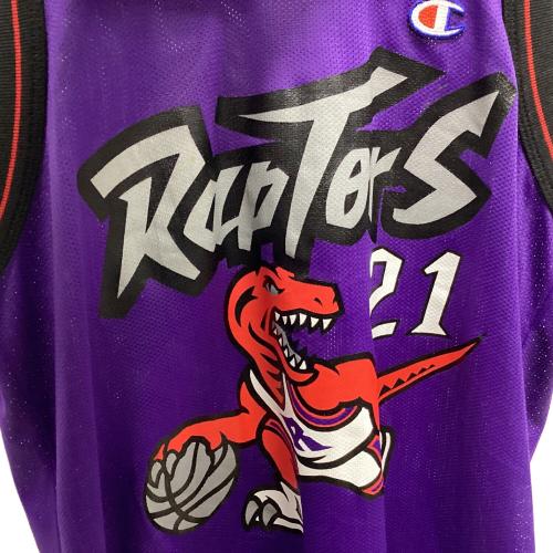 トロント・ラプターズ バスケットボールユニフォーム C5-7815C 【21】マーカス・キャンビー チャンピオンユニフォーム 90's @ メンズ SIZE 40 パープル