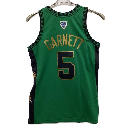 ボストン・セルティックス バスケットボールユニフォーム 1995-2016 HOF メモリアル スウィングマンジャージー 【5】ケビン・ガーネット メンズ SIZE L グリーン