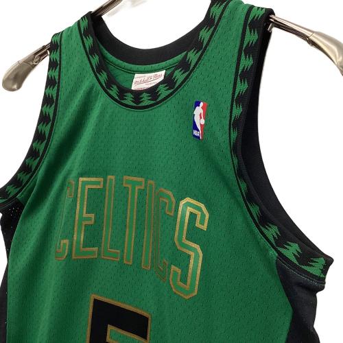 ボストン・セルティックス バスケットボールユニフォーム 1995-2016 HOF メモリアル スウィングマンジャージー 【5】ケビン・ガーネット メンズ SIZE L グリーン