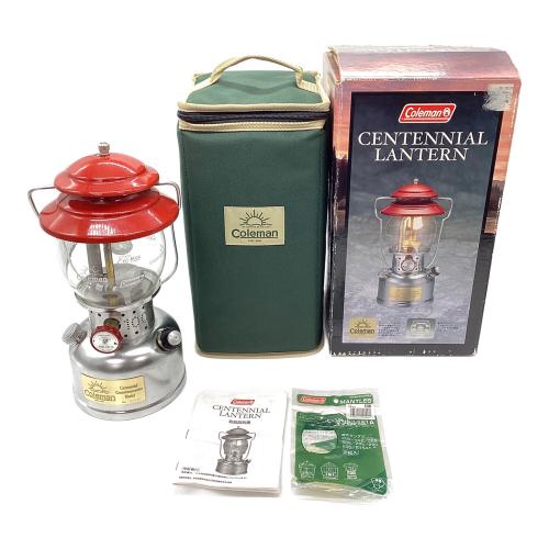 Coleman (コールマン) ガソリンランタン シリアルNo.04936 100周年記念限定品 メッキタンク センテニアルランタン 2001年3月製