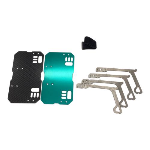 Pep Cycles アウトドアテーブル カーボン×アルミ ブラック×グリーン Tiny Table