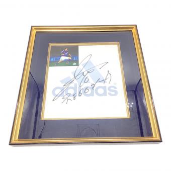 日本代表 (ニホンダイヒョウ) フレーム付きサイン色紙 サポーターグッズ