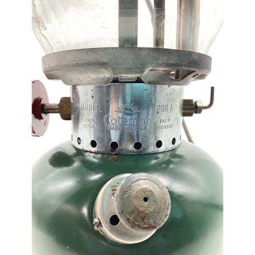 Coleman (コールマン) 200A クリスマスランタン ガソリンランタン 後期型デカール/PYREX グローブ @
