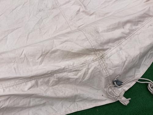 Nordisk (ノルディスク) モノポールテント ヨゴレ。ケース破れ有 アスガルド12.6 約375×400×250cm 4～6人用 程度B 程度B スカートあり ハンマーなし/説明書なし TC素材