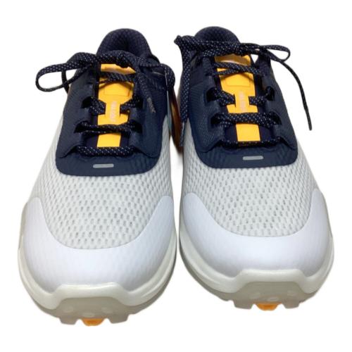 PUMA (プーマ) ゴルフシューズ メンズ SIZE 28cm ホワイト×イエロー スパイクレスシューズ シャドウキャット ニトロ 310249