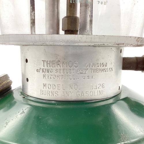 THERMOS (サーモス) ダブルマントルランタン ガソリンランタン 8326 グリーン ヴィンテージ