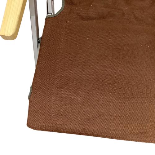 Snow peak (スノーピーク) アウトドアチェア LV-091 ブラウン ローチェア30