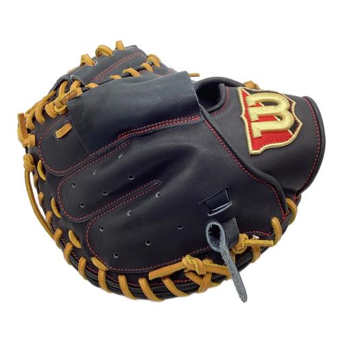 Wilson (ウィルソン) Try Hard 硬式グローブ HTG2BZ ブラック×ブラウン