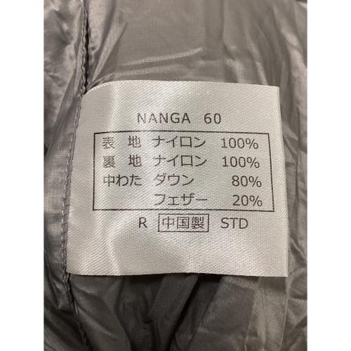 NANGA (ナンガ) マミー型シュラフ(ダウン) グレー オーロラ600STD