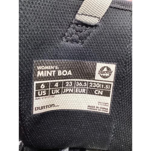 BURTON (バートン) MINT BOA スノーボードブーツ レディース SIZE 23cm ブラック