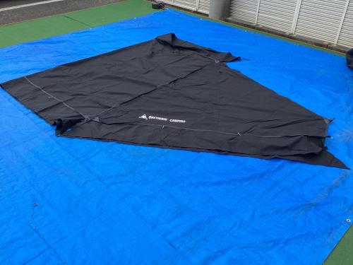 ONETIGRIS (ワンティグリス) ソロテント ブラック ヨゴレ有 ソロホームステッドTC