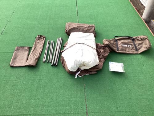 OGAWA (オガワ) モノポールテント シミ・ヨゴレ有 ピルツ15 TC