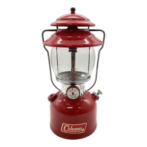 Coleman (コールマン) 200A ガソリンランタン パテペン/後期型ベンチ/ホワイトボーダー/レッドバルブ/タンク底サンシャインロゴ有 ヴィンテージ