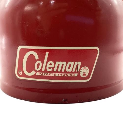 Coleman (コールマン) 200A ガソリンランタン パテペン/後期型ベンチ/ホワイトボーダー/レッドバルブ/タンク底サンシャインロゴ有 ヴィンテージ