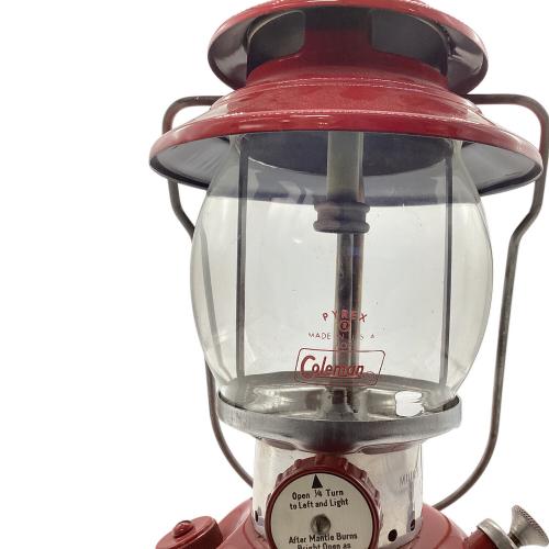 Coleman (コールマン) 200A ガソリンランタン パテペン/後期型ベンチ/ホワイトボーダー/レッドバルブ/タンク底サンシャインロゴ有 ヴィンテージ